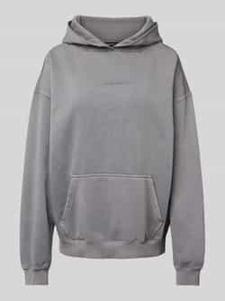 Pegador Clarita Logo Oversized Hoodie Hoodies & Sweaters in grijs formaten: XS
