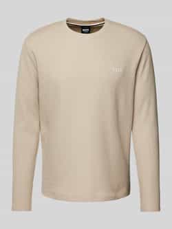 Boss Shirt met lange mouwen en labelstitching