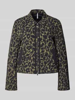 Marc Cain Regular fit blazer met ritssluiting