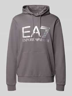 EA7 Emporio Armani Hoodie met labelprint