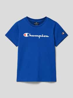 Champion T-shirt met labelprint