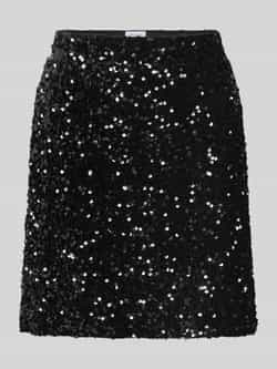 Vila High waist minirok met pailletten model 'FAITH'