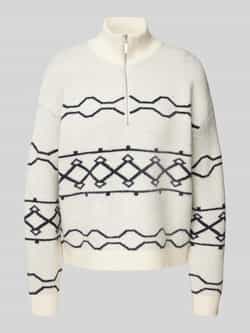 B.Young Gebreide pullover met schipperskraag model 'BYmassi'