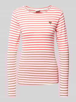 Kaffe Shirt met lange mouwen en streepmotief model 'Liddy'