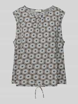 Marc O'Polo Regular fit top met tunnelkoord