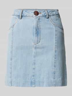 Gestuz Jeansrok met steekzakken model 'Vella'