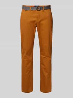 MCNEAL Slim fit chino met riem
