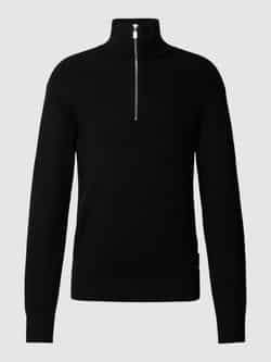 Armani Exchange Gebreide pullover met schipperskraag