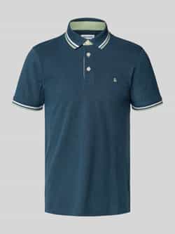 Jack & jones Slim fit poloshirt met logostitching model 'PAULOS'
