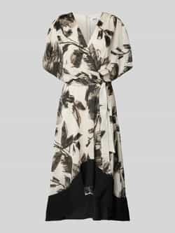 DKNY Midi-jurk in wikkellook