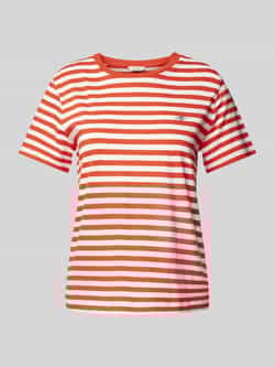 Gant T-shirt met labelstitching