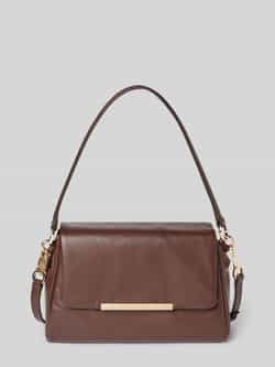 Tommy Hilfiger Leren handtas met labelopschrift model 'PLAQUE'