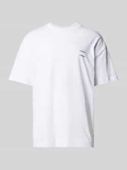 Samsøe Oversized T-shirt met geribde ronde hals model 'JOEL'