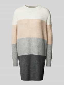 Tom Tailor Denim Regular fit gebreide jurk met ronde hals