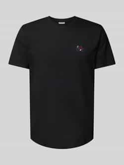 Dedicated T-shirt met stitching en ronde hals