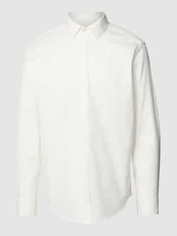 Jake*s Regular fit smokingoverhemd van fijn twill