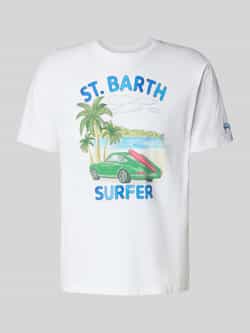 MC2 Saint Barth T-shirt met motiefprint