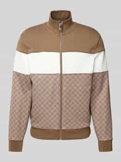 JOOP! Collection Sweatjack met opstaande kraag model 'Basilio'