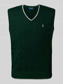 Polo Ralph Lauren Spencer met kabelpatroon en V-hals