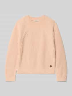 Guess Gebreide pullover met ribboorden