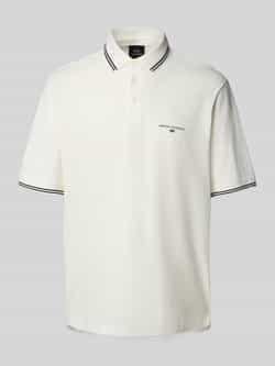 Armani Exchange Poloshirt met labelprint