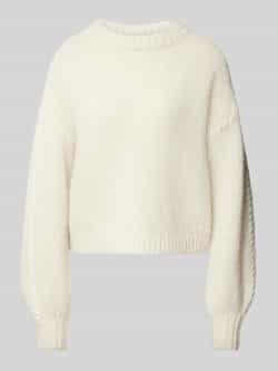 Vero Moda Relaxed fit gebreide pullover met contrastdetail model 'FENG'