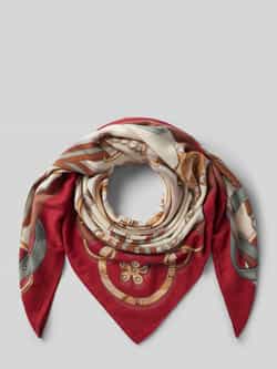 Liu Jo White Sjaal met labelprints