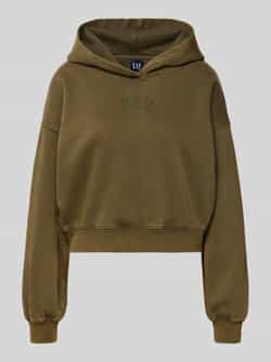 GAP Korte hoodie met logoprint