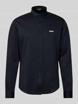 BOSS Green Slim fit vrijetijdsoverhemd met button-downkraag model 'MOTION'
