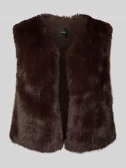 Zero Gilet van imitatiebont
