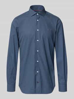 Tommy Hilfiger Tailored Slim fit zakelijk overhemd van puur katoen