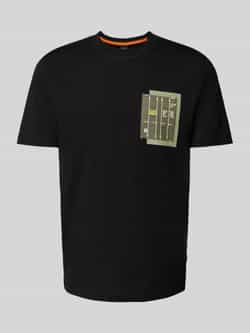 Boss Orange Regular fit T-shirt van puur katoen