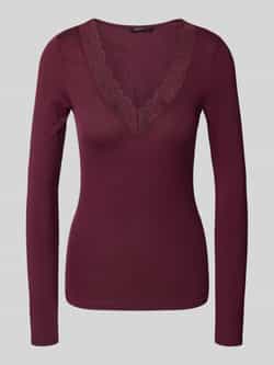 Vero Moda Regular fit shirt met lange mouwen van viscosemix model 'ROSA'