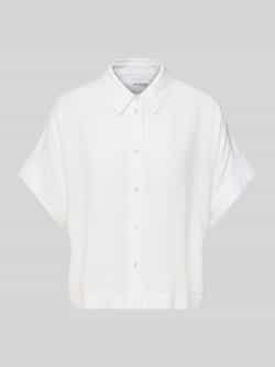 Selected Femme Relaxed fit blouse van een mix van viscose en linnen model 'VIVA'
