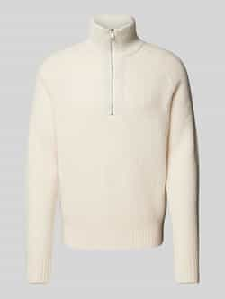 Boss Gebreide pullover met labeldetail model 'Ebrezzo'