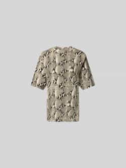 Regular fit T-shirt van puur katoen