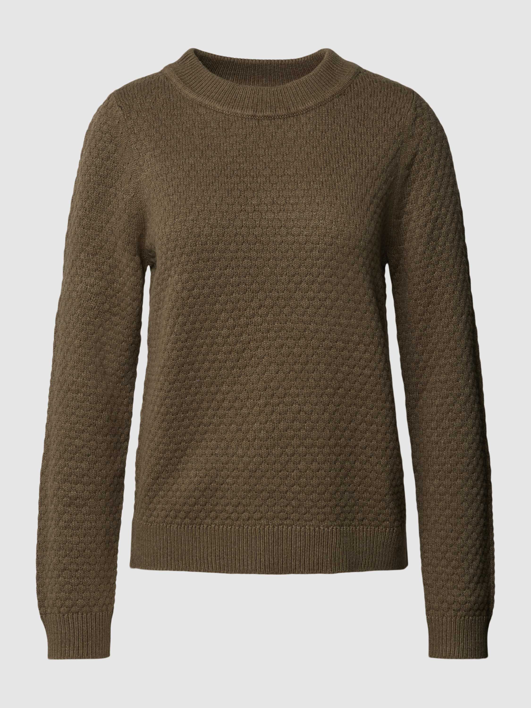 Esprit Gebreide pullover met structuurmotief