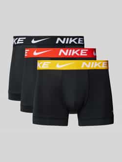 Nike 3 PACK Everyday Cotton Stretch Trunk Onderbroeken in zwart formaten: L