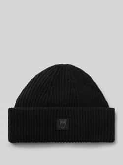 Knowledge Cotton Apparel Muts van echt lamswol. model 'Low'