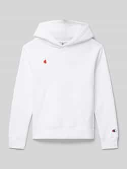 Champion Hoodie met labelstitching