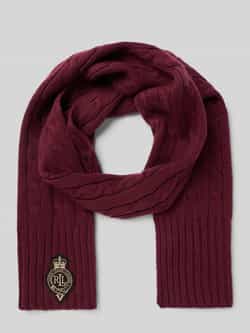 Lauren Ralph Lauren Sjaal met labeldetail
