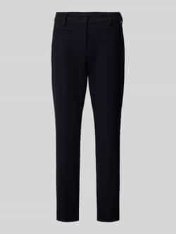 MAC Slim fit stoffen broek met strookzakken model 'Annalena'