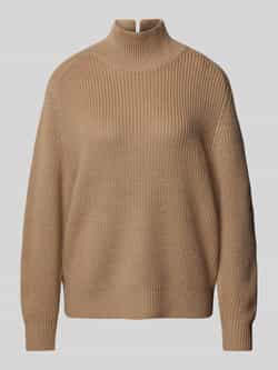 Windsor Gebreide pullover van scheerwol met opstaande kraag