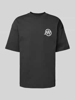 Multiply Apparel Oversized T-shirt met logoprint
