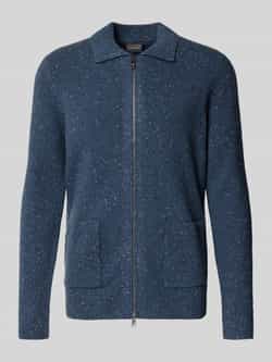 Christian Berg Men Cardigan met tweewegritssluiting