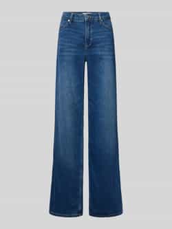 Someday Loose fit jeans met knoop- en ritssluiting model 'Carie'