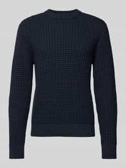 Selected Homme Regular fit gebreide pullover van puur biologisch katoen model 'TOM'