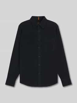 Boss Orange Regular fit vrijetijdsoverhemd van puur katoen