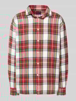 Polo Ralph Lauren Relaxed fit overhemdblouse met labelstitching