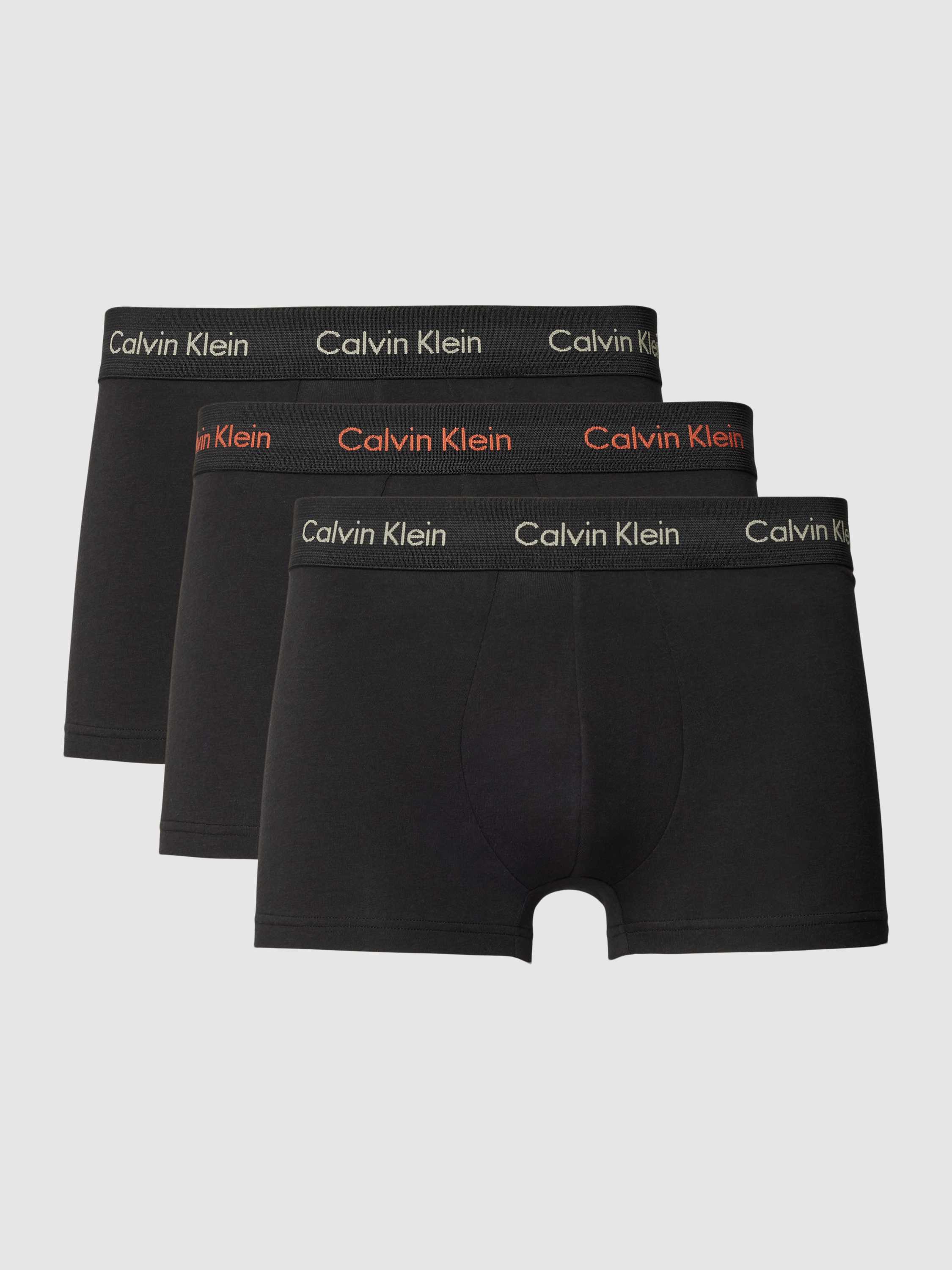 Calvin Klein Underwear Boxershort met elastische band met label in een set van 3 stuks
